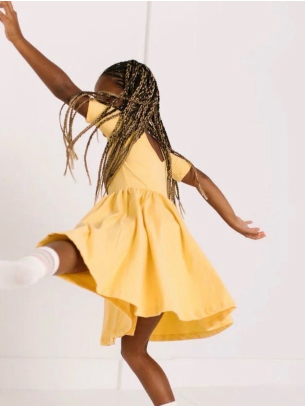 Alice + Ames Caramel Short Sleeve Ballet Twirl Dress Sz 7